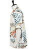 01-8158-66 Hawaiian Shirt - Ecru Thumbnail