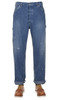 01-5120-P95 Denim Painter Pant Used Wash With Paint - Denim Thumbnail