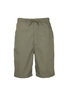 01-7021-76 Wide Fit New Yorker Shorts Cotton Poplin - Army Thumbnail
