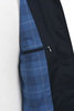 2L Cotton GORE-TEX Balmacaan Coat - Navy Thumbnail