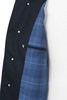 2L Cotton GORE-TEX Balmacaan Coat - Navy Thumbnail