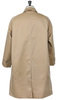 2L Cotton GORE-TEX Balmacaan Coat - Beige Thumbnail