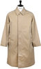 2L Cotton GORE-TEX Balmacaan Coat - Beige Thumbnail