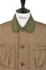 Overgrown Warden Jacket Weather Cotton -  Khaki Thumbnail