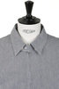 Zip Work Hickory Stripe Jacket - Indigo Thumbnail