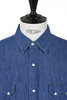 Lax Denim Western Shirt - Indigo Thumbnail