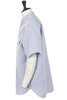 Short Sleeve Fatigue Shirt Seersucker - Navy Stripe Thumbnail