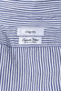 Short Sleeve Fatigue Shirt Seersucker - Navy Stripe Thumbnail