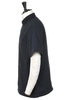 Rib Collar Shirt - Navy Thumbnail