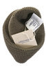 Watch Cap Linen Like Cotton Double Cuff - Olive Thumbnail