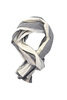 Scarf T5 Multistripe - Navy/Natural Thumbnail