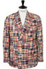 Madras Patch Sport Coat - Khaki Thumbnail