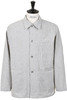 Utility Jacket Cotton Seersucker - Navy/Natural Thumbnail