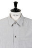Utility Jacket Cotton Seersucker - Navy/Natural Thumbnail