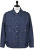 Sea Bees Jacket Industrial 8oz Denim - Indigo Thumbnail