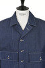 Sea Bees Jacket Industrial 8oz Denim - Indigo Thumbnail