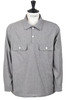 Jumper Shirt Cotton Chambray - Heather Grey Thumbnail