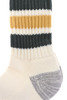 R1255 Coarse Ribbed Oldschool Crew - D.Green/Yellow Thumbnail