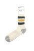 R1255 Coarse Ribbed Oldschool Crew - D.Green/Yellow Thumbnail