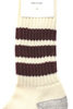 R1255 Coarse Ribbed Oldschool Crew - Bordeaux Thumbnail
