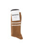 R1468 Hemp/Organic Cotton Retro Stripe Socks - Gold Thumbnail