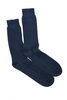 R1110 Cotton Waffle Socks - Dull Blue Thumbnail
