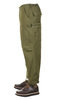 Overgrown Pants 4/5 Back Satin - Olive Thumbnail