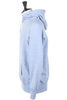 Lot #270 88/12 Heather 4 Needle Raglan Hoodie - Blue Thumbnail