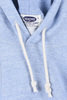 Lot #270 88/12 Heather 4 Needle Raglan Hoodie - Blue Thumbnail