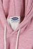 Lot #270 88/12 Heather 4 Needle Raglan Hoodie - Red Thumbnail