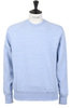Lot #269 88/12 Heather 4 Needle Raglan Crew - Blue Thumbnail