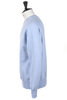 Lot #269 88/12 Heather 4 Needle Raglan Crew - Blue Thumbnail