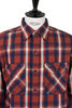 Lot#JG-06-2-1 The Ancient Flannel Rounded Pockets - Red/Navy Thumbnail