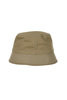 Organic Cotton Herringbone Bucket Hat - Beige Thumbnail