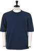 8oz Short Sleeve Crew Big Tee - Navy Thumbnail
