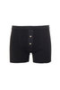 255 Button Facing Boxer Brief - Black Thumbnail
