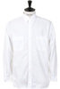 01-8270-69 Relax Fit Chambray Work Shirt - White Thumbnail