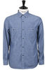 01-8070-84 Chambray Work Shirt - Blue Thumbnail