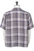 SV-SH-014 Linen Open Neck Short Sleeve Shirt - Beige Thumbnail