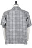 SV-SH-014 Linen Open Neck Short Sleeve Shirt - Grey Thumbnail
