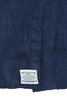01-8068 -101 Relaxed Fit Linen Check Work Shirt - Indigo Thumbnail