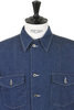 81-8346-16 4 Pocket US Army Shirt Denim - Indigo Thumbnail