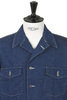 81-8346-16 4 Pocket US Army Shirt Denim - Indigo Thumbnail