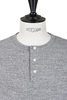 #185-0202B Custom LW Henley - Mix Grey Thumbnail