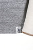 #185-0202B Custom LW Henley - Mix Grey Thumbnail