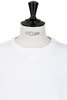 #R185-0101B Lightweight Sweatshirt Crew - White Thumbnail