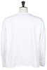 #R185-0101B Lightweight Sweatshirt Crew - White Thumbnail