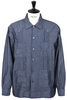 Guayabera Shirt Cotton Chambray - Indigo Thumbnail