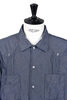 Guayabera Shirt Cotton Chambray - Indigo Thumbnail