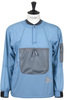 Breath Rip Pop Over Jacket - Light Blue Thumbnail